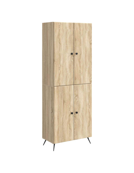 Set di armadi 2 pcs Rovere Sonoma Legno ingegnerizzato
