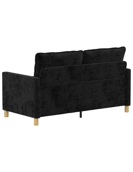 Divano Nero 156 x 81 x 87,5 cm Poliestere