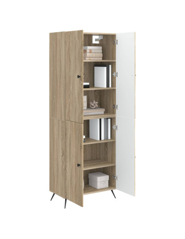 Set di armadi 2 pcs Rovere Sonoma Legno ingegnerizzato