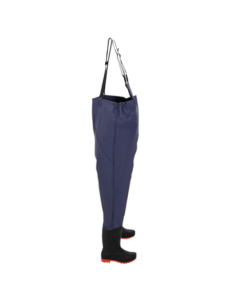 Stivali da pesca con pantaloni Poliestere Rivestito in PVC