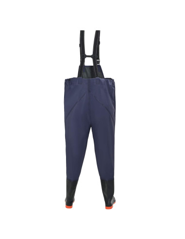 Stivali da pesca con pantaloni Poliestere Rivestito in PVC