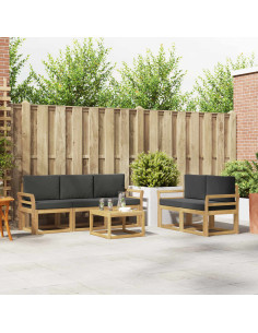 Set di divani da esterno 6 pcs