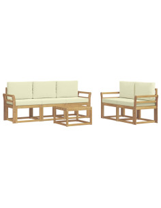 Set di divani da esterno 6 pcs 2