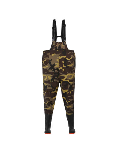 Stivali da pesca con pantaloni Poliestere Rivestito in PVC