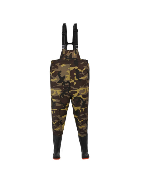 Stivali da pesca con pantaloni Poliestere Rivestito in PVC