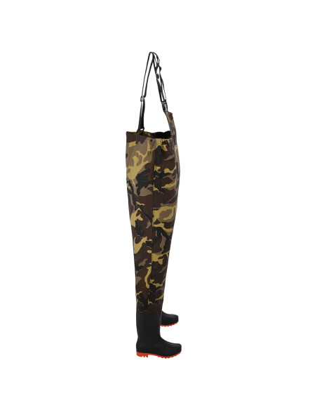 Stivali da pesca con pantaloni Poliestere Rivestito in PVC