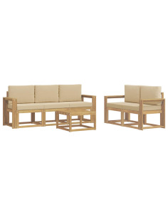 Set di divani da esterno 6 pcs 2