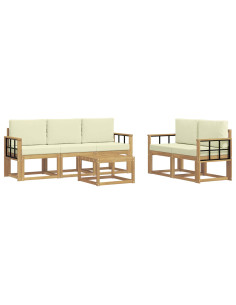 Set di divani da esterno 6 pcs 2