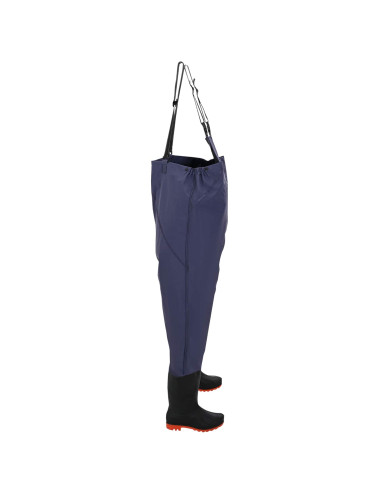 Stivali da pesca con pantaloni Tessuto in PVC lavorato a maglia