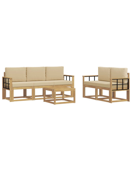 Set di divani da esterno 6 pcs