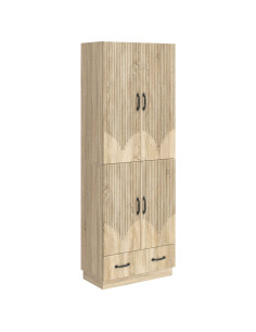 Set di armadi 2 pcs Rovere Sonoma Legno ingegnerizzato