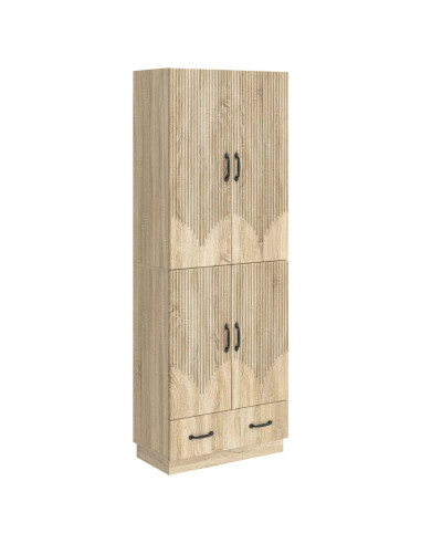 Set di armadi 2 pcs Rovere Sonoma Legno ingegnerizzato
