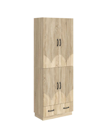 Set di armadi 2 pcs Rovere Sonoma Legno ingegnerizzato