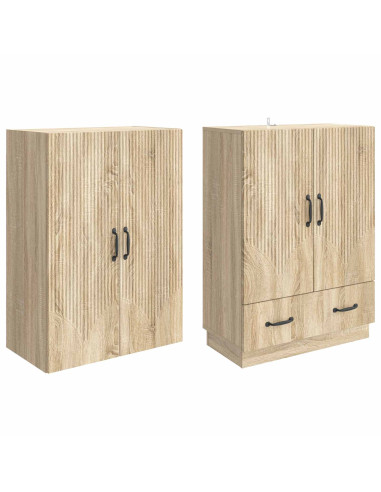 Set di armadi 2 pcs Rovere Sonoma Legno ingegnerizzato
