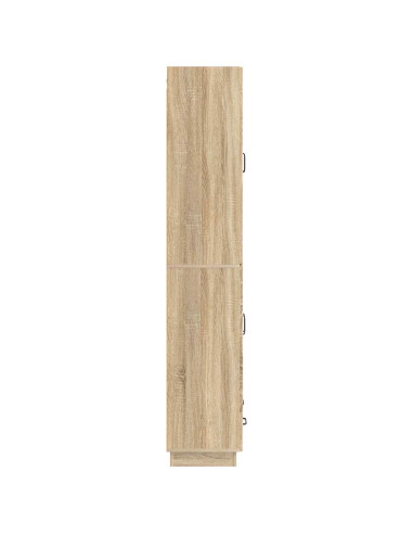 Set di armadi 2 pcs Rovere Sonoma Legno ingegnerizzato