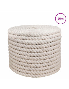 Corda di Juta 16 Bianco 100% juta Tossa 2