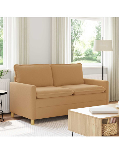 Divano Beige 156 x 81 x 87,5 cm Tessuto