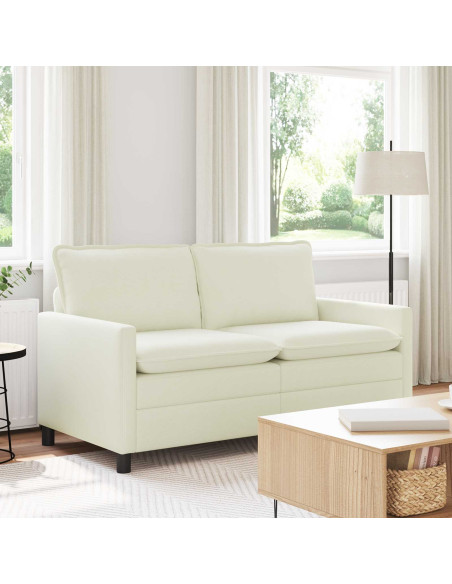 Divano Crema 156 x 81 x 87,5 cm Tessuto
