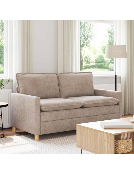 Divano Beige 156 x 81 x 87,5 cm Poliestere