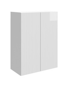 Mobiletto a muro Bianco Lucido 66 x 34,5 x 90 cm