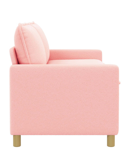 Divano Rosa 156 x 81 x 87,5 cm Tessuto