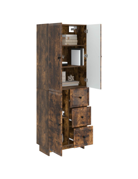 Set di armadi 2 pcs 66 x 34,5 x 90 cm Legno ingegnerizzato