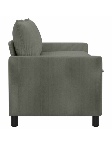 Divano Grigio Chiaro 156 x 81 x 87,5 cm Tessuto