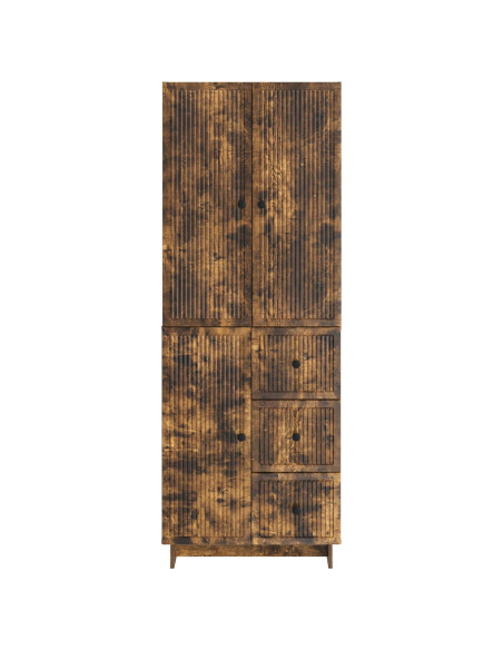 Set di armadi 2 pcs 66 x 34,5 x 90 cm Legno ingegnerizzato