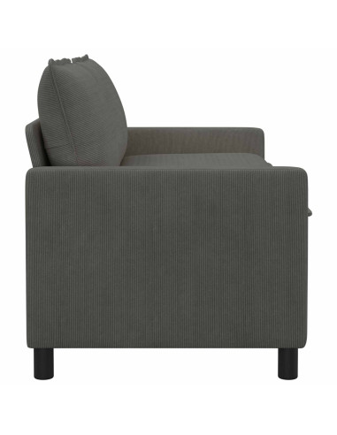 Divano Grigio Scuro 156 x 81 x 87,5 cm Tessuto
