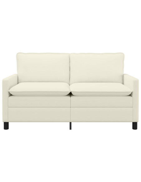 Divano Crema 156 x 81 x 87,5 cm Tessuto