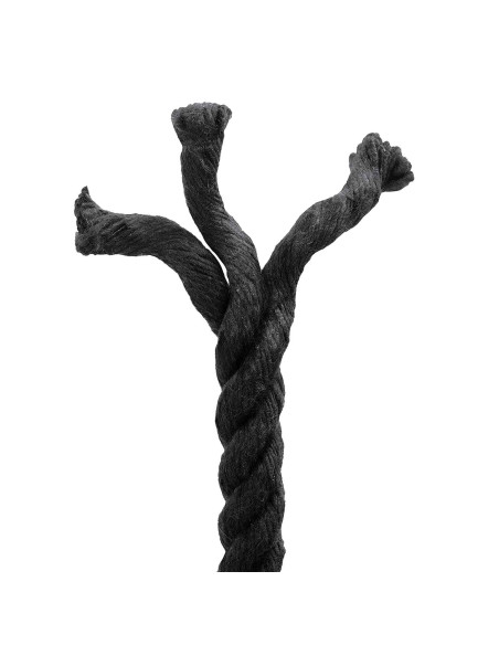 Corda Nero 1,2 x 1,2 x 5000 cm Cotone