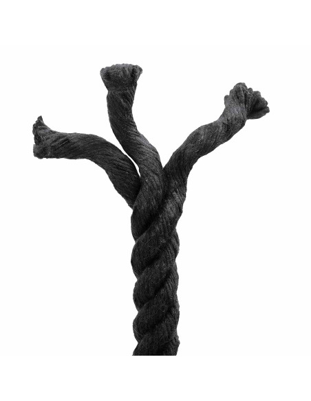 Corda Nero 1,4 x 1,4 x 5000 cm Cotone