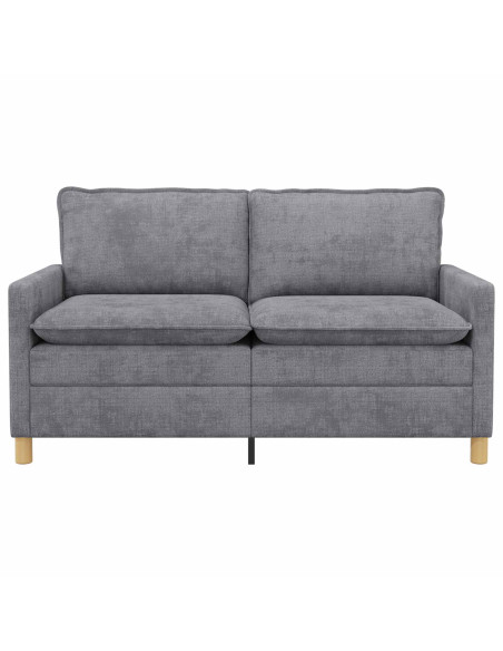Divano Grigio Chiaro 156 x 81 x 87,5 cm Poliestere