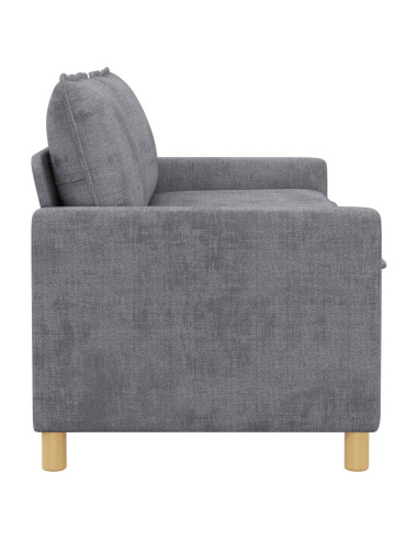 Divano Grigio Chiaro 156 x 81 x 87,5 cm Poliestere