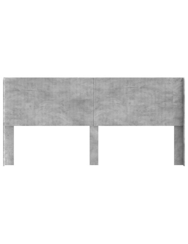 Testiera Letto Grigio Cemento Legno ingegnerizzato