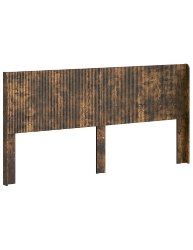 Testiera Letto Rovere Fumo Legno ingegnerizzato