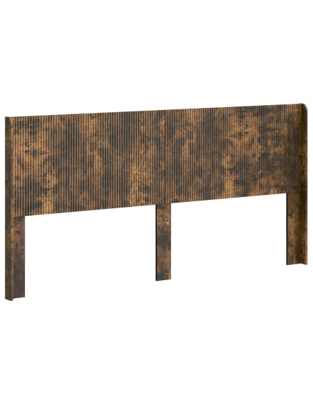 Testiera Letto Rovere Fumo Legno ingegnerizzato