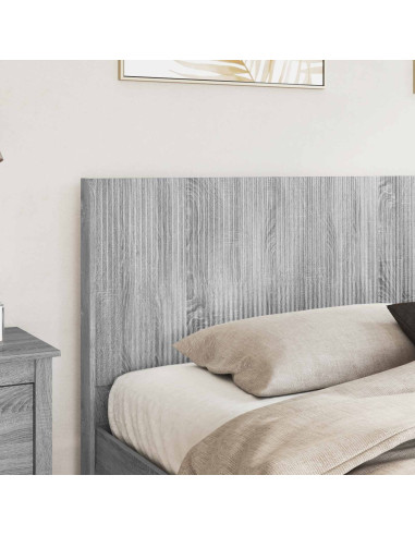 Testiera Letto Sonoma grigio Legno ingegnerizzato