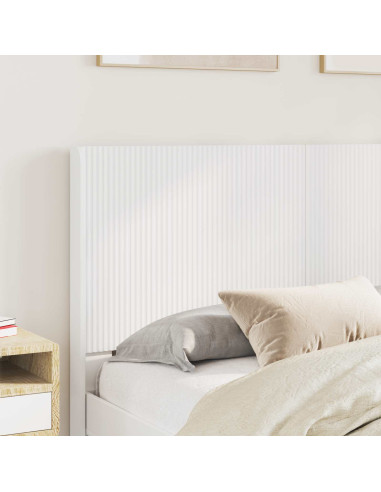 Testiera Letto Bianco Legno ingegnerizzato