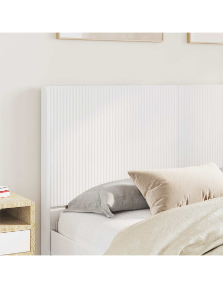Testiera Letto Bianco Legno ingegnerizzato