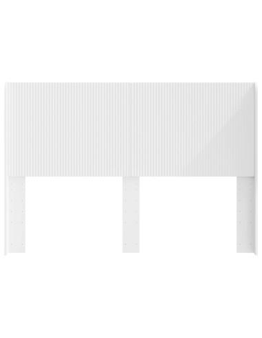 Testiera Letto Bianco Legno ingegnerizzato