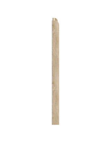 Testiera Letto Rovere Sonoma Legno ingegnerizzato