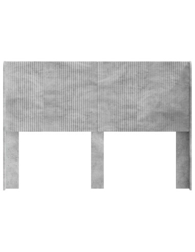 Testiera Letto Grigio Cemento Legno ingegnerizzato