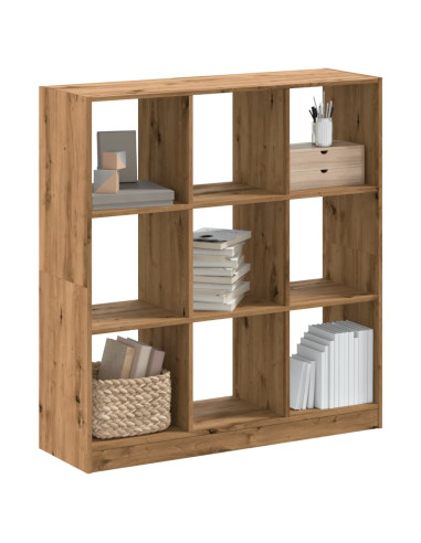 Libreria Rovere Artigianale 102x32x108 cm in Legno Multistrato