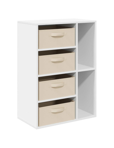 Credenza con cassetto Bianco 60 x 33,5 x 84 cm