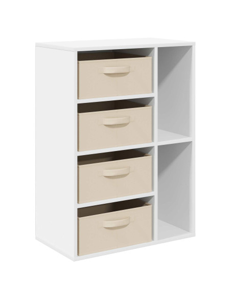 Credenza con cassetto Bianco 60 x 33,5 x 84 cm