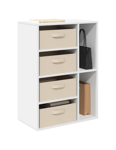 Credenza con cassetto Bianco 60 x 33,5 x 84 cm