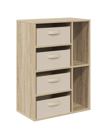 Credenza con cassetto Rovere Sonoma 60 x 33,5 x 84 cm
