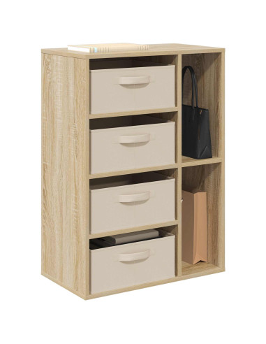 Credenza con cassetto Rovere Sonoma 60 x 33,5 x 84 cm