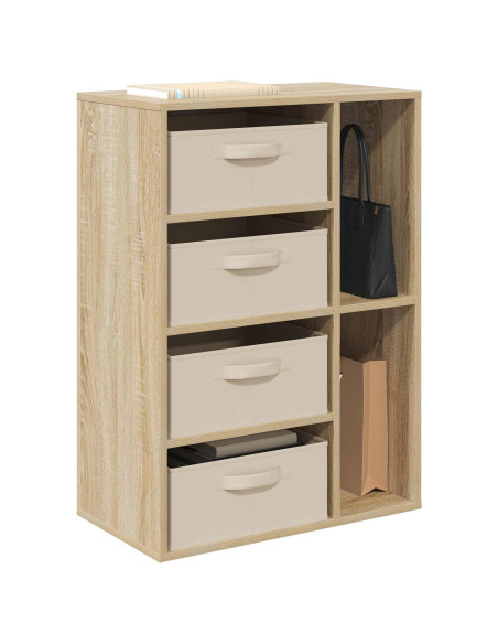 Credenza con cassetto Rovere Sonoma 60 x 33,5 x 84 cm